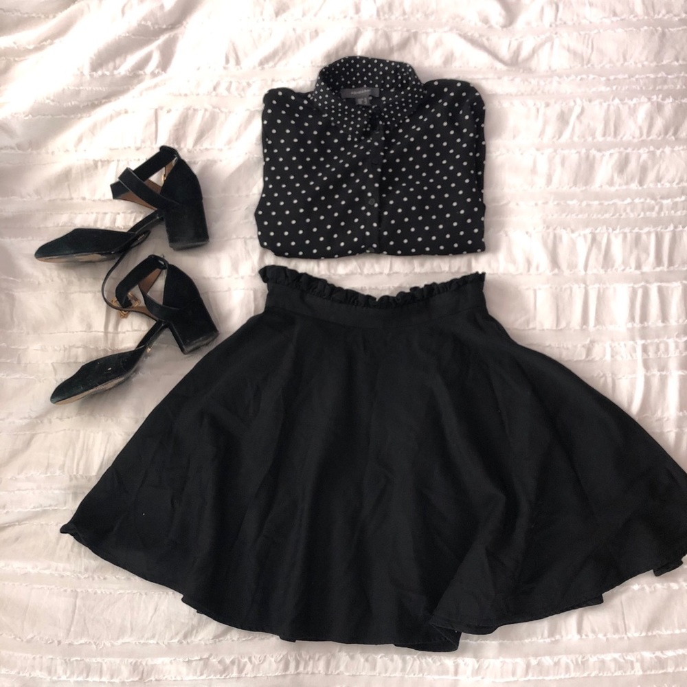 Alice + Olivia Silk Skirt